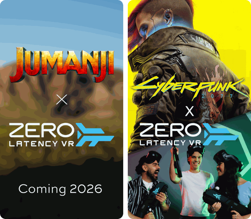 Two IP's Coming soon to Zero Latency VR - Jumanji and Cyberpunk 2077