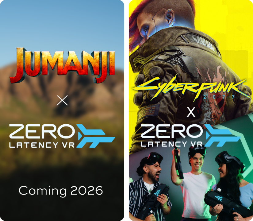 Two IP's Coming soon to Zero Latency VR - Jumanji and Cyberpunk 2077