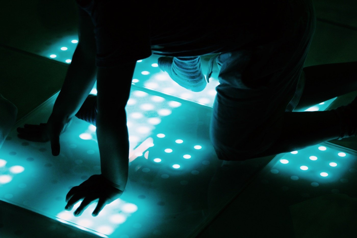 interactive floor game