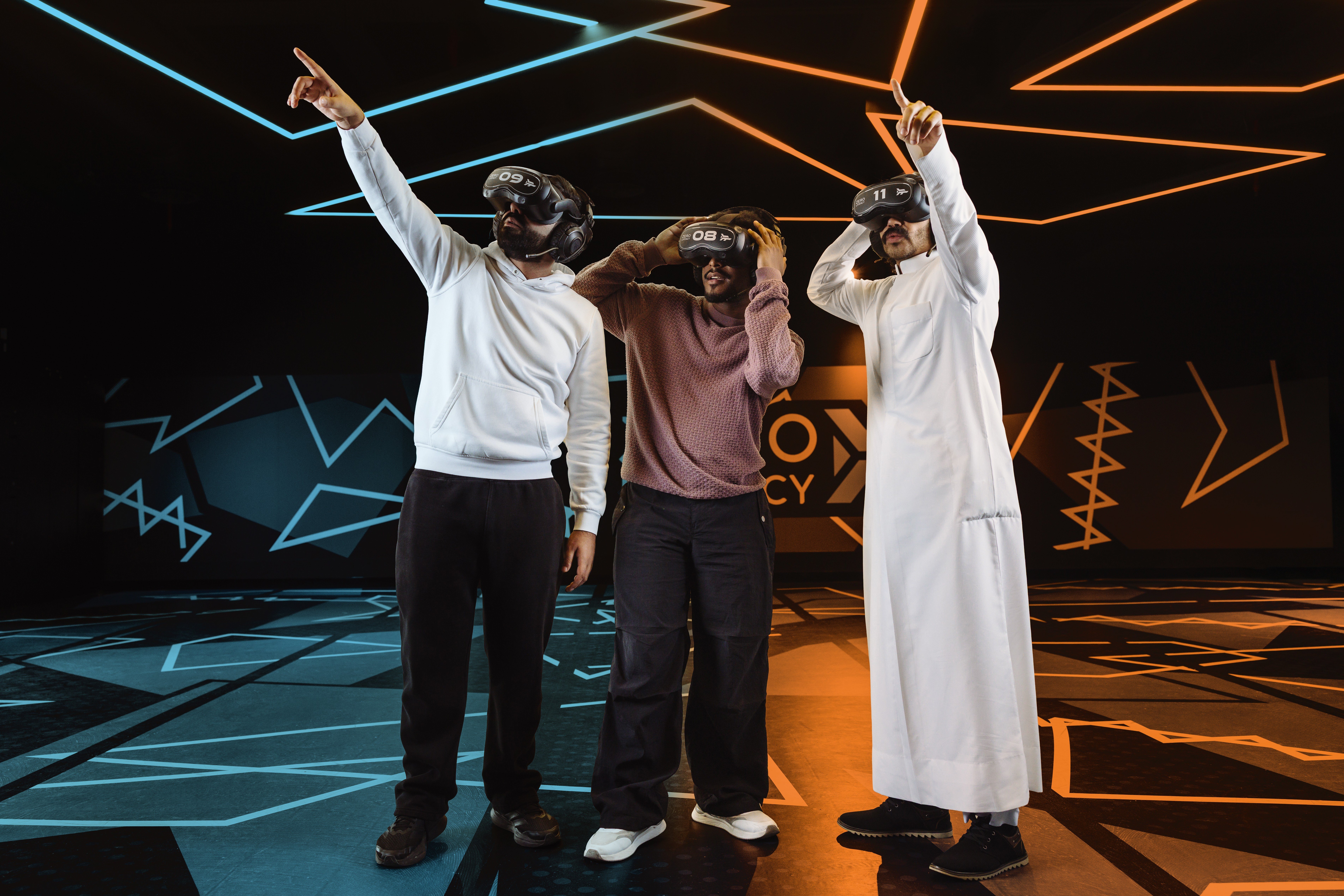 male group at zero latency
