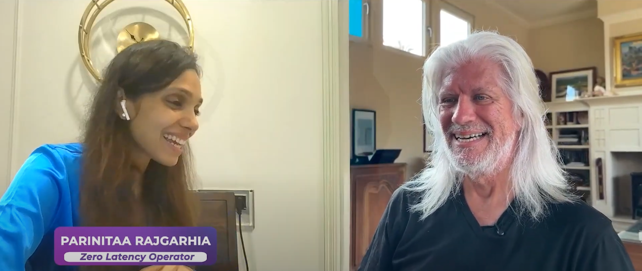 Parinitaa speaks to bob cooney